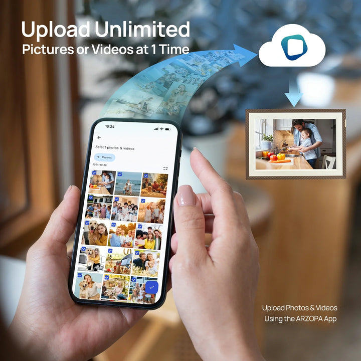 Arzopa D10 | 10.1" WiFi Digital Picture Frame