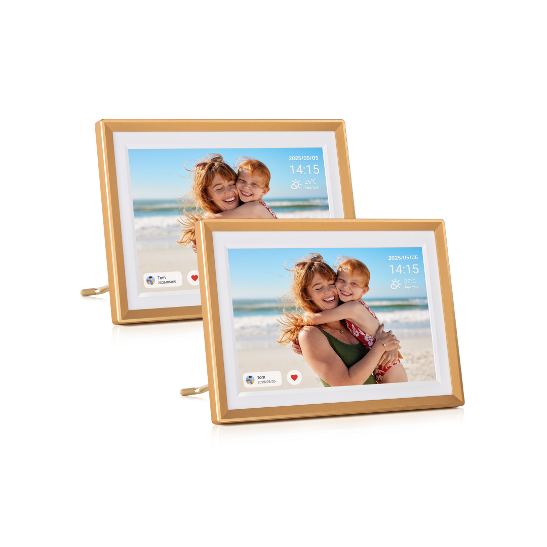 Arzopa D14 Champagne Gold | 14" Digital Photo Frame
