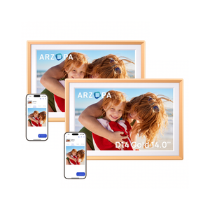 Arzopa D14 Champagne Gold | 14" Digital Photo Frame