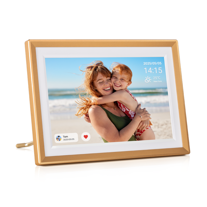 Arzopa D10 Champagne Gold | 10.1" Digital Photo Frame