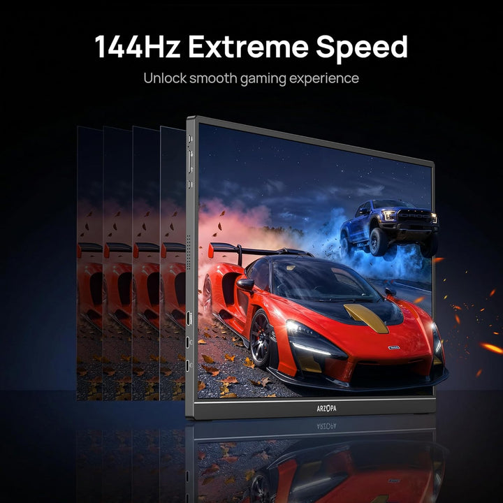 Arzopa Z1FC Black 16.1" 144Hz FHD 100%sRGB Portable Monitor