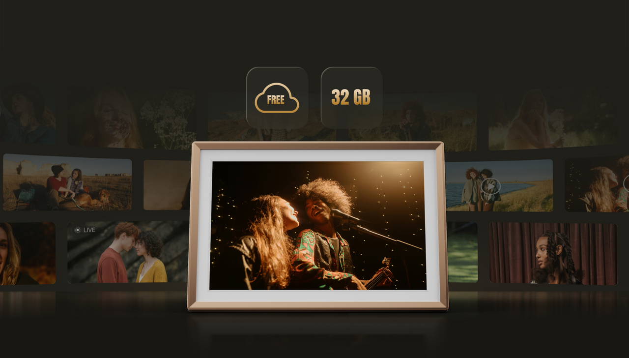Smart Digital Picture Frame WiFi Enabled